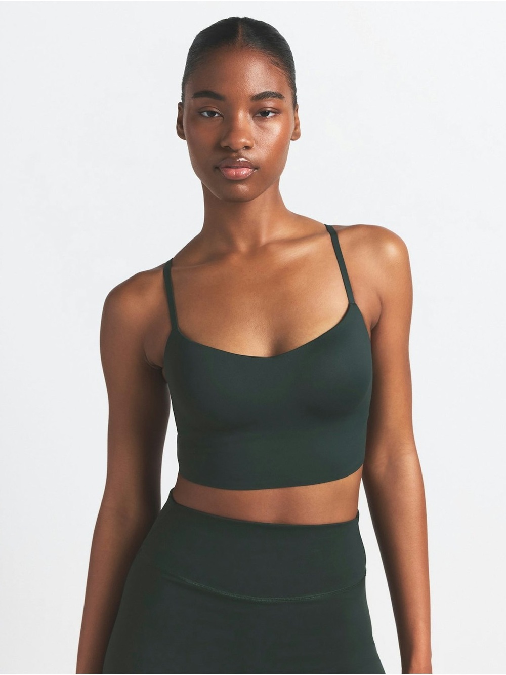 NikeSKIMS MATTE CAMI BRA TOP - NWOT - DARK TEAL